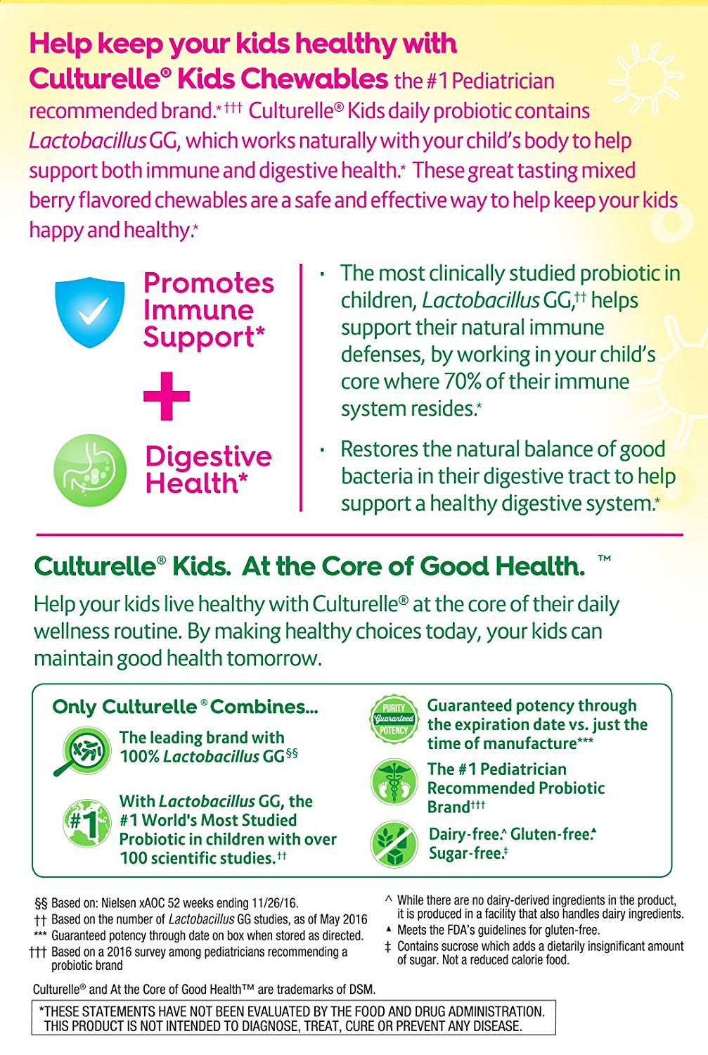  Culturelle Kids Chewables Daily Probiotic Formula